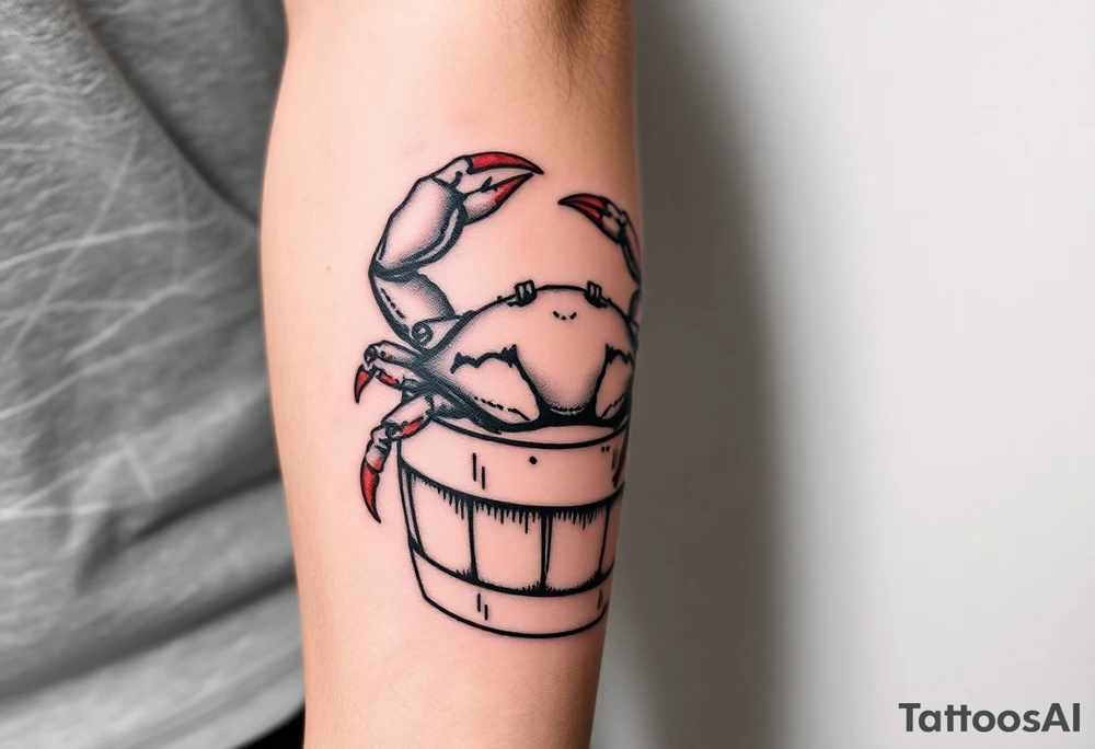 Baltimore Crabs In A Barrel tattoe tattoo idea