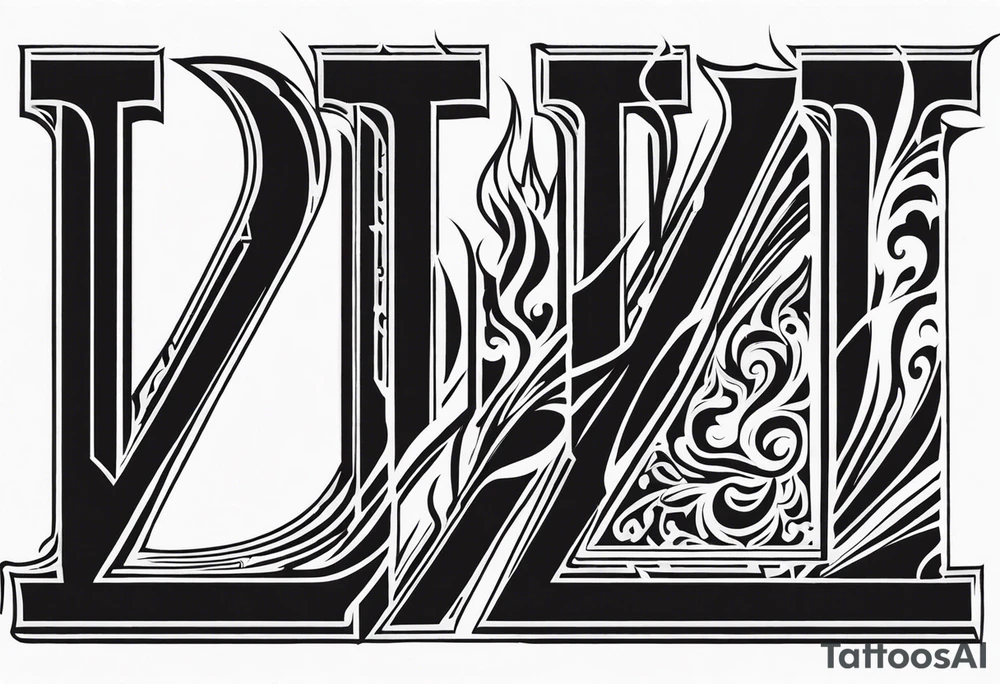Valhalla  steps fire tattoo idea