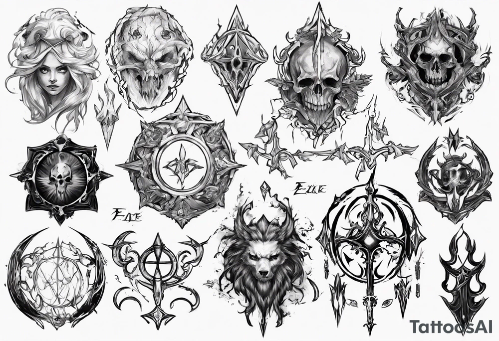 path of exile tattoo idea