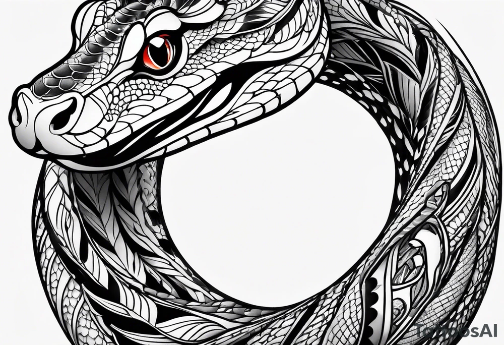 snake tattoo tattoo idea
