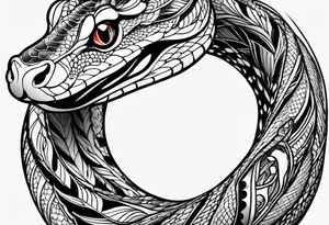 snake tattoo tattoo idea