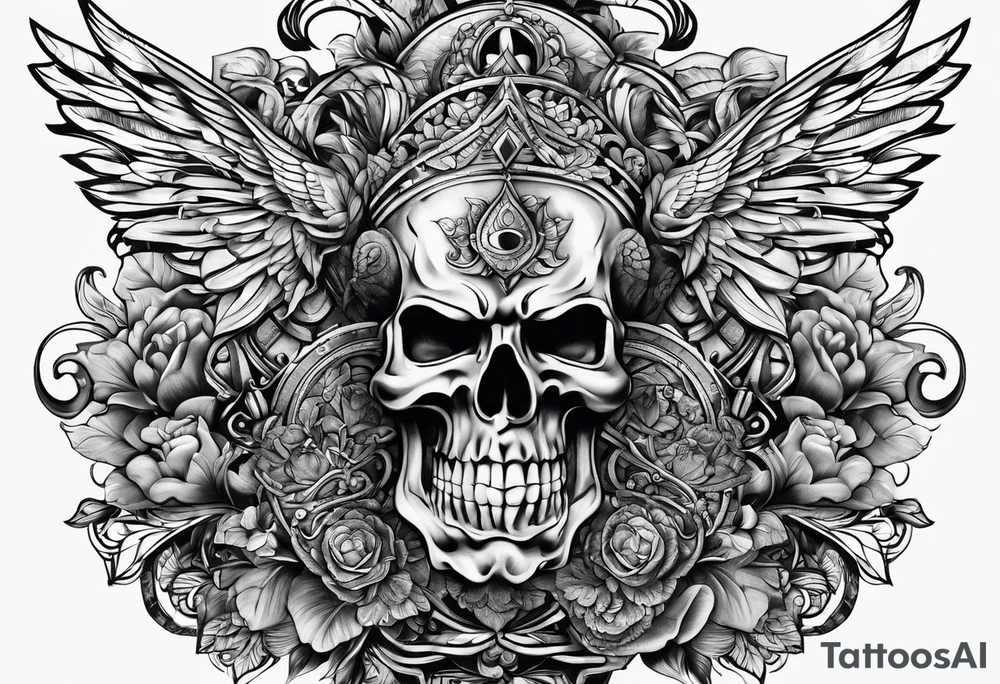 Bodybuilding tattoo idea