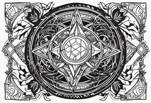 Metal music tattoo idea