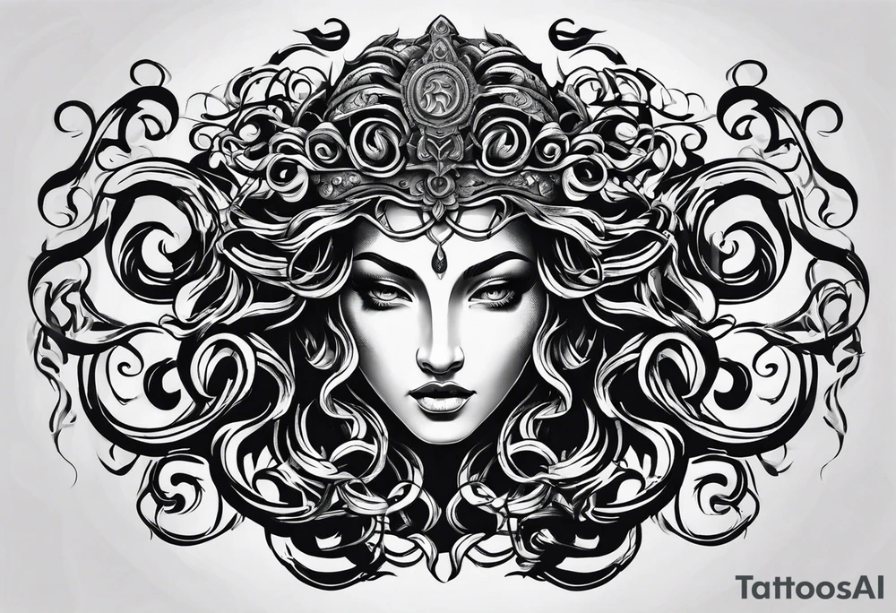 Medusa tattoo on arm for mens something small enough for forearm tattoo idea