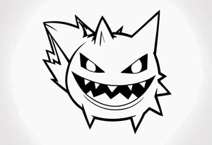 Gengar tattoo idea