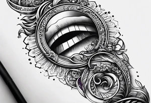 DNA forearm tattoo idea