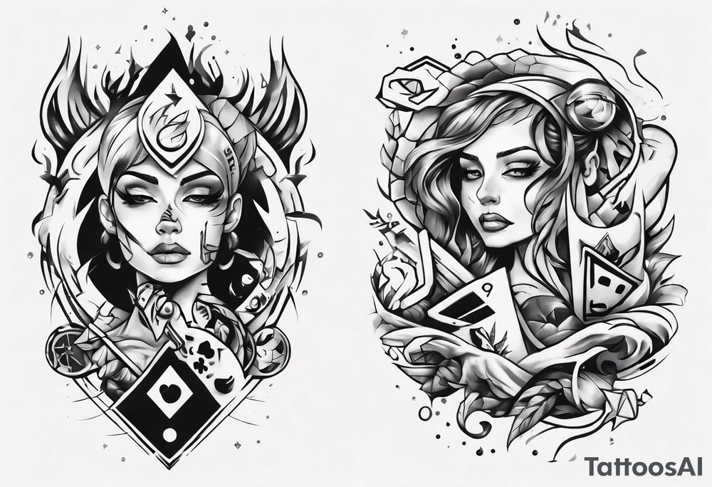 Finding peace in gaming forearm tattoo tattoo idea