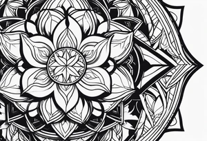 minimal christian tattoo idea