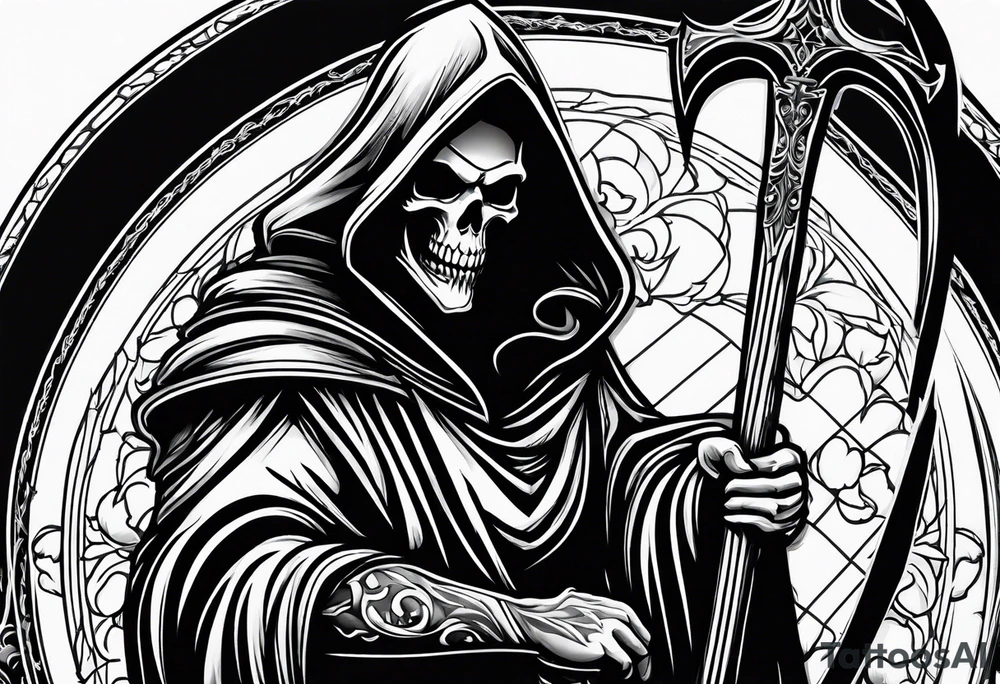 GRIM REAPER tattoo idea