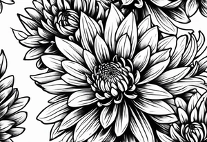 chrysanthemum tattoo idea