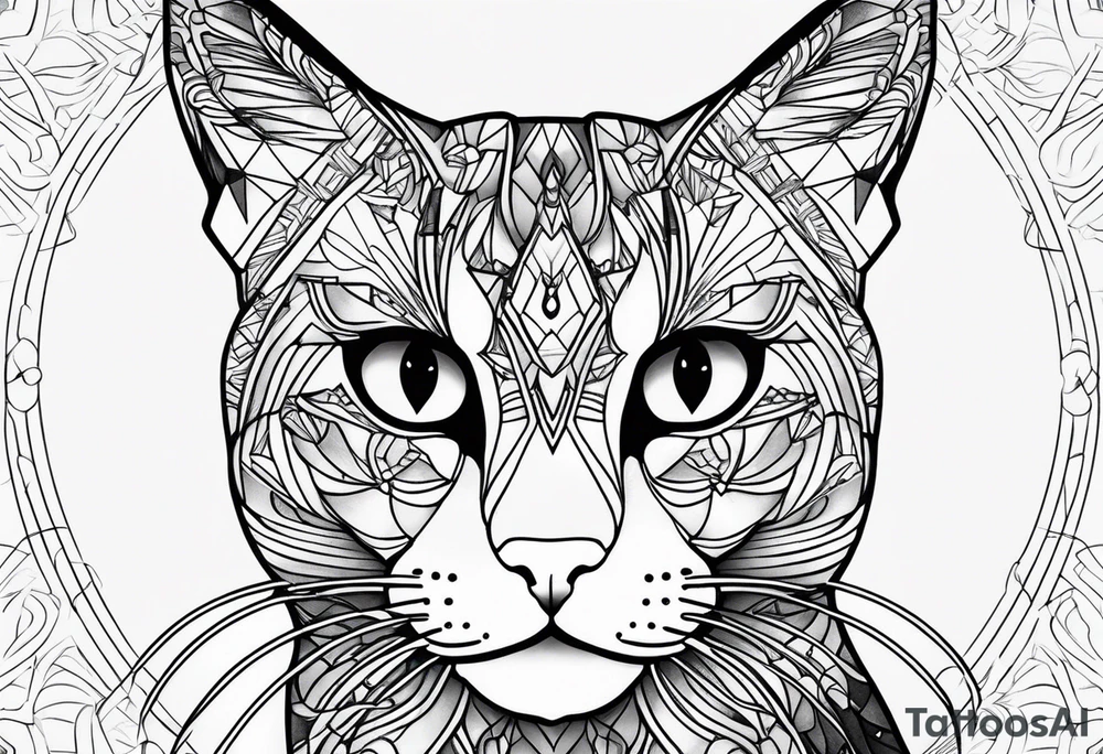 my cat tattoo idea