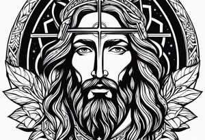Jesus and bibical things tattoo idea
