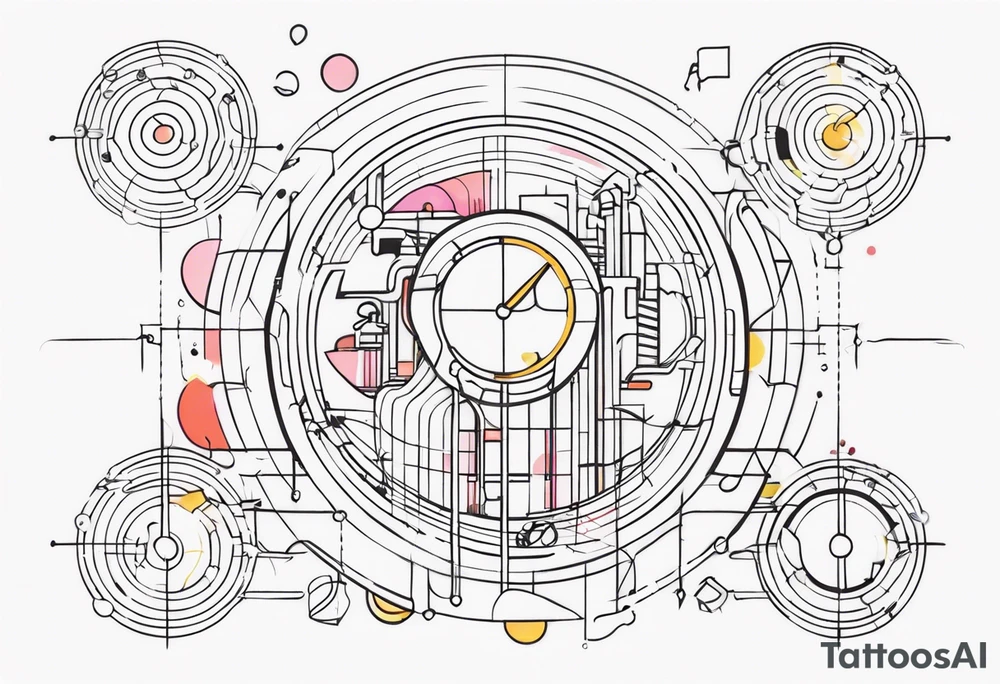 AI Tech tattoo idea
