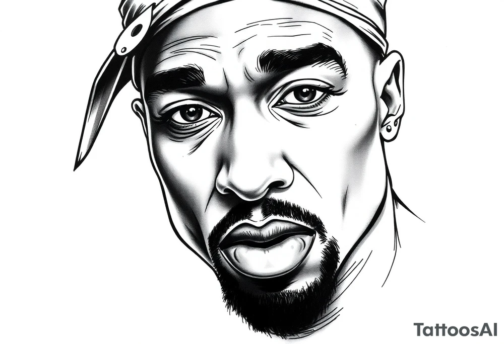 2 pac tattoo idea