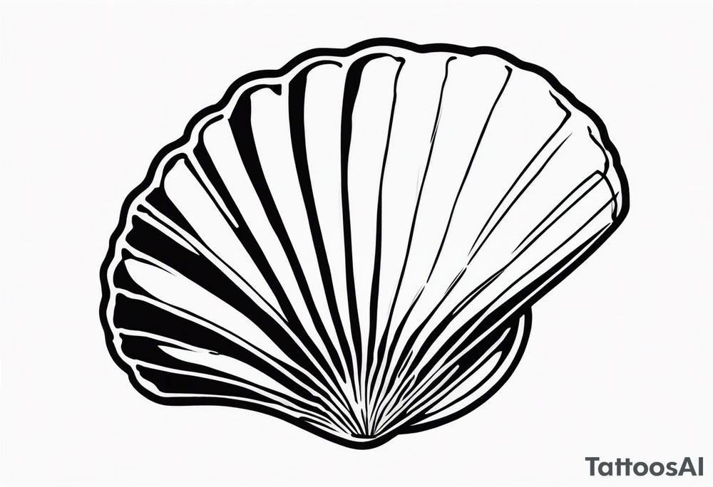 SEA SHELL tattoo idea