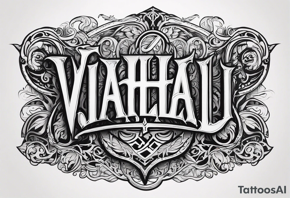 Valhalla tattoo idea
