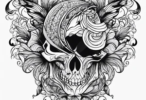 black veins tattoo idea