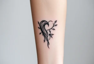 Ripped soul drowned in sorrow because of who they became tattoo idea