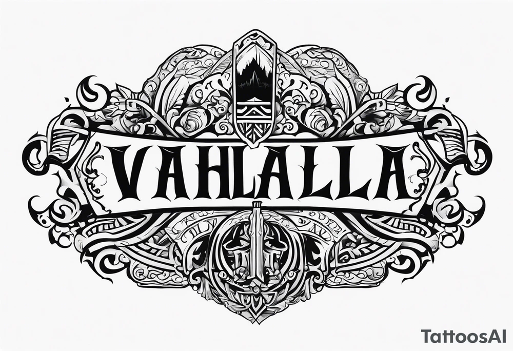 Valhalla tattoo idea