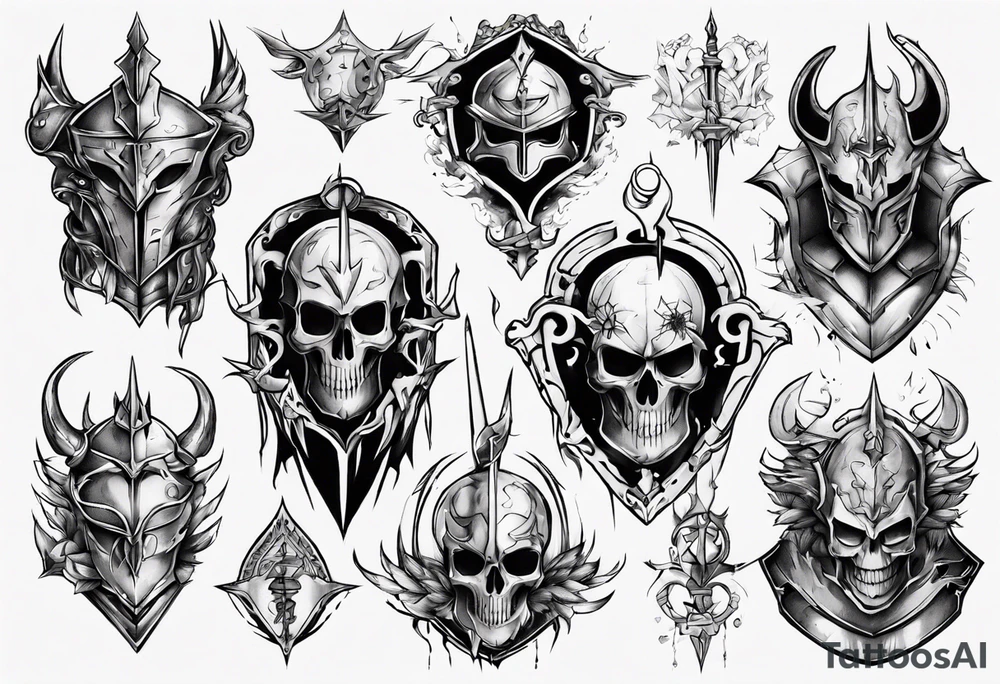 Echo knight tattoo idea