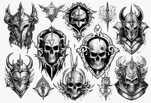 Echo knight tattoo idea
