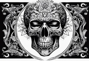 dark shadow rising up from the dead tattoo idea