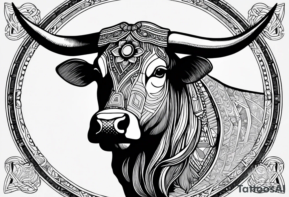 I want a Taurus head with the planets positions on May 20th, 1989. Small tattoo idea
