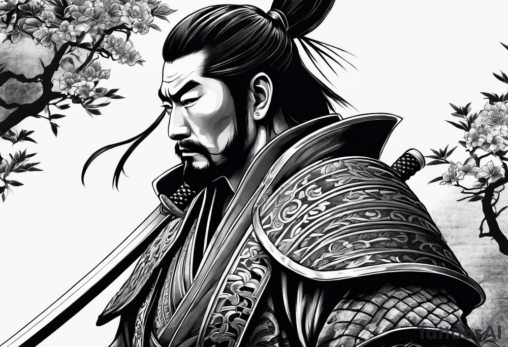 Samurai sword's tattoo idea