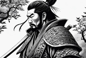 Samurai sword's tattoo idea