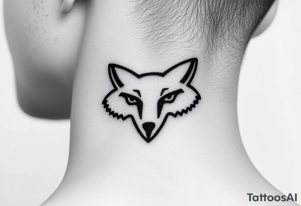 Fox company racing fox logo tattoo idea