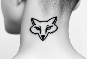 Fox company racing fox logo tattoo idea