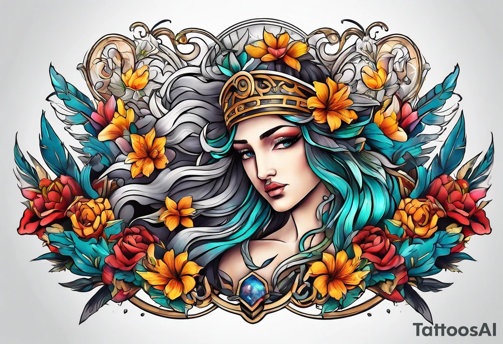 Greek gods tattoo idea
