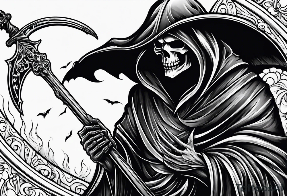 GRIM REAPER tattoo idea