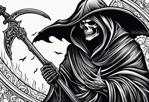 GRIM REAPER tattoo idea