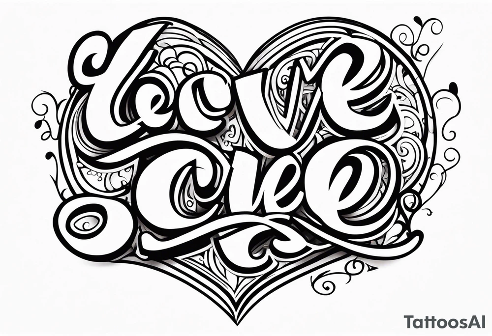 LOVE 
SHAWNIE tattoo idea