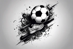 Something with football . I’m born in 2006 tattoo idea