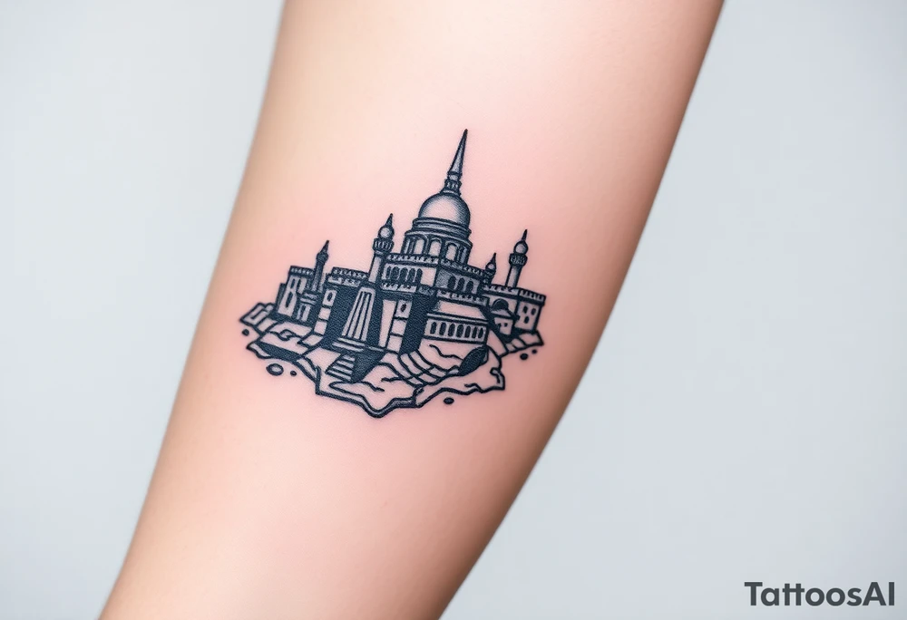 city of Atlantis
on arm tattoo idea