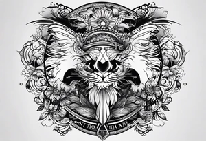 feel no pain show no emotions tattoo idea