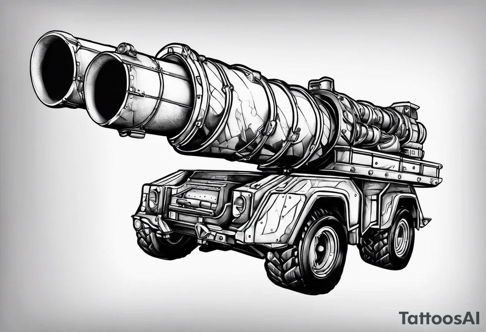 AT4 rocket launcher tattoo idea