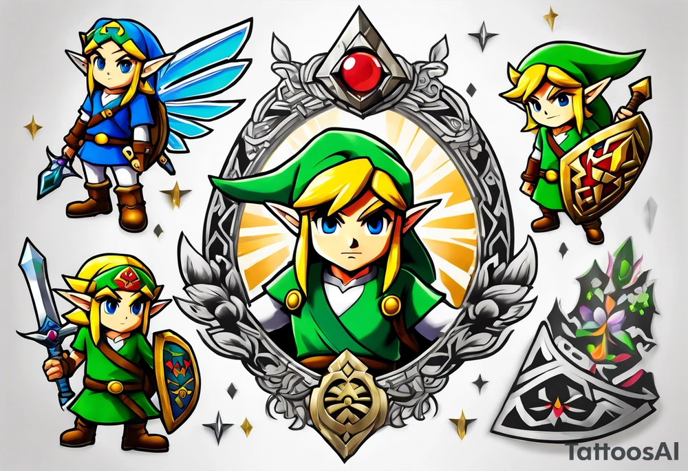 Legend of Zelda tattoo idea
