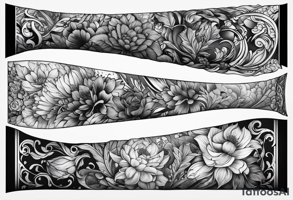 forearm sleeve tattoo idea