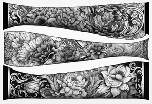 forearm sleeve tattoo idea