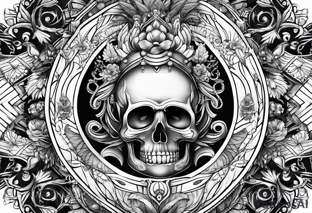 Eastern Caribbean islands tattoo idea