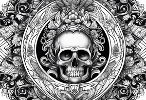 Eastern Caribbean islands tattoo idea