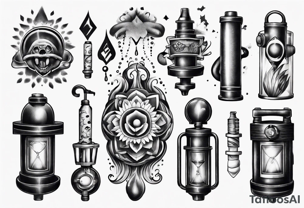 pump tattoo idea