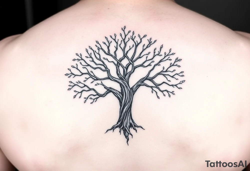 tree of life tattoo idea