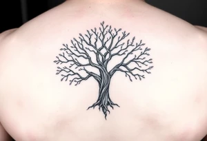 tree of life tattoo idea