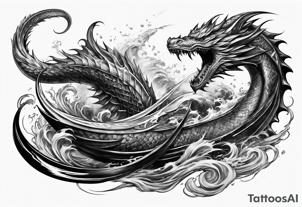 Leviathan from final fantasy tattoo idea