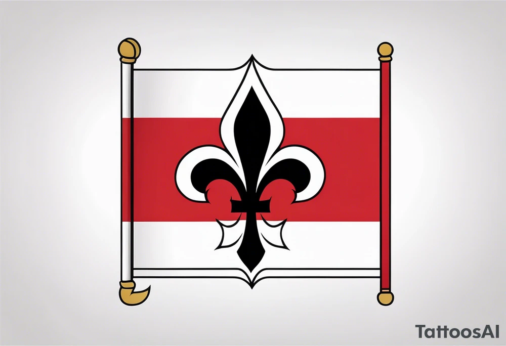 Republic of Georgia Flag tattoo idea