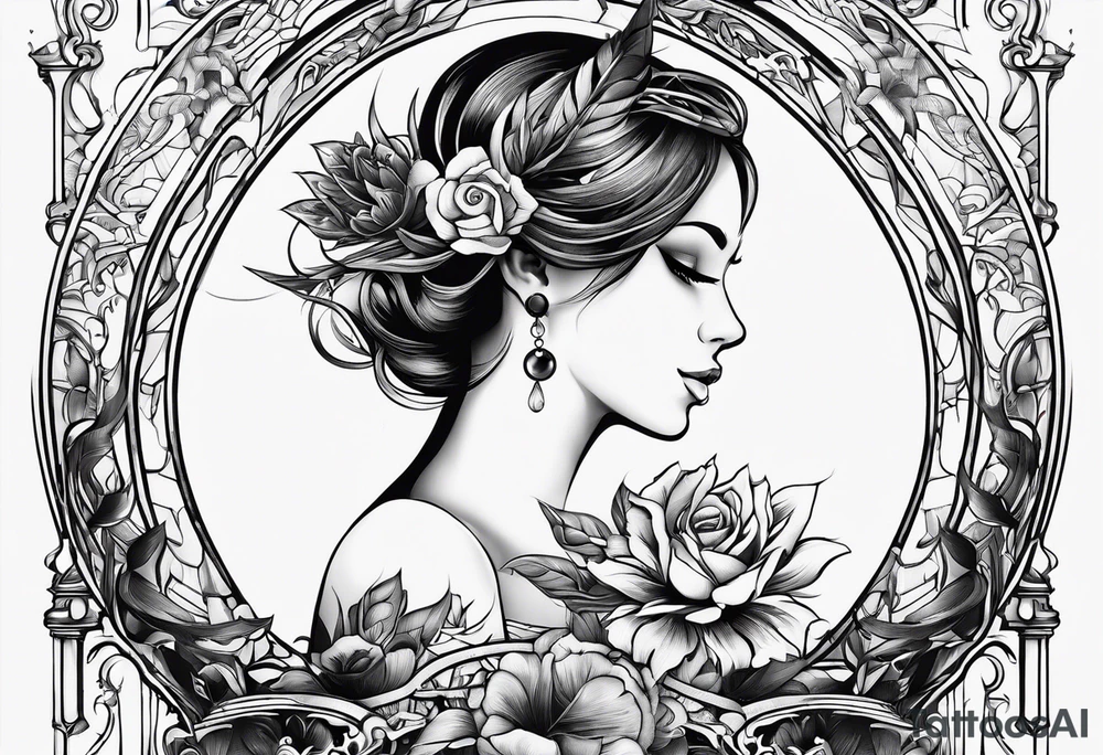 World of books tattoo idea